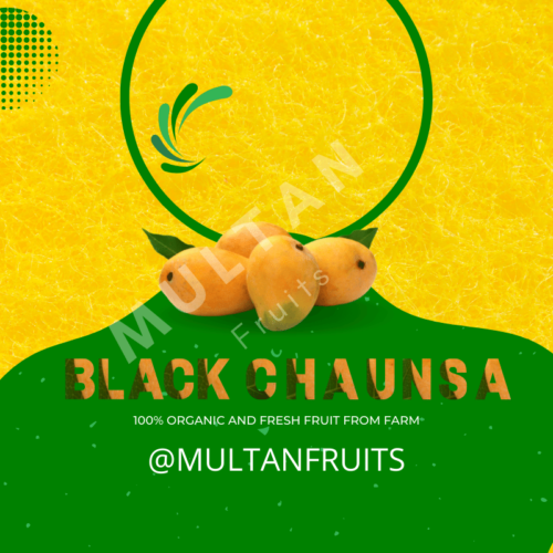 Black Chaunsa Mango Multan Fruits